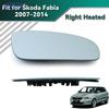 Do Skoda Fabia 2007-2014 Prawa Strona/Strona Kierowcy Podgrzewana Szyba Lusterka Bezpośredni Zamiennik Lusterko Boczne 5J0857522 Szyba Lusterka Bocznego