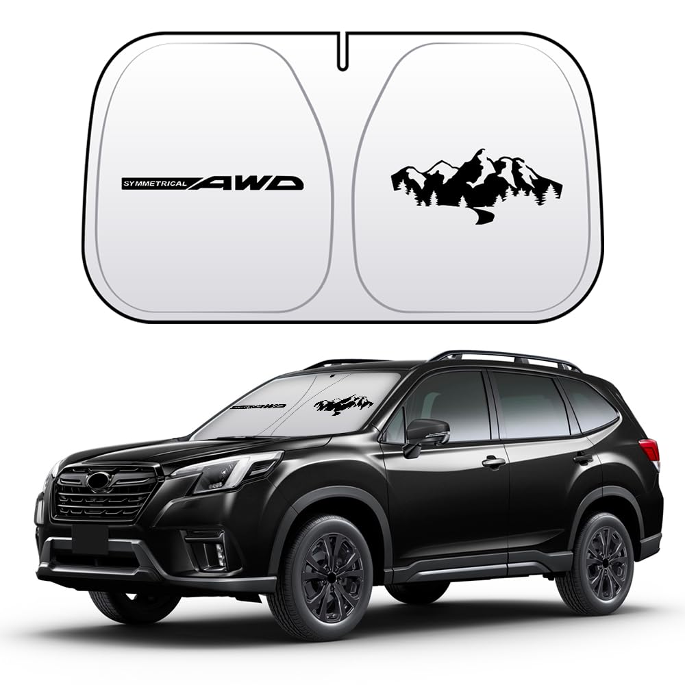 SUBARU WINDSHIELD SUBARU WILDERNESS SUBARU FORESTER Sunshade Sporty Type Sunshade Curtain, UV Protection, Car