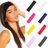 Men Women Solid Elastic Hair Bands Yoga Headband Simple Adjustable Men Running Absorb Sweat Elastic Hair Bands Hair Accessories 3