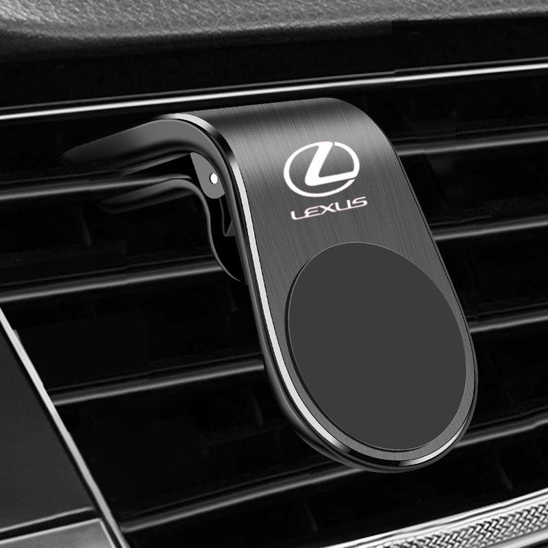 MVTT4 Magnetic Car Phone Holder Stand Air Vent Clip Car Mobile Mount For Lexus IS250 Ct200h LS430 LX570 NX300h IS300h RX330 ES300h UX2