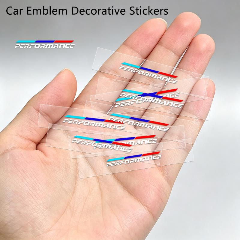 2026 Hot Car Decoration Strip Trunk Sticker Decals Decal For Bmw M Power Performance Logo E28 E30 E34 E36 E46 E60 E90 F84 F87 X1 X3 X5 X6