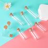 20pcs Handmade DIY Creative Tools Small Capacity Hangable Decorative Vial Cork Lid Stopper Transparent Glass Subpackage Bottle