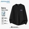 Jeanswest Men's Long Sleeve Henley T-Shirt