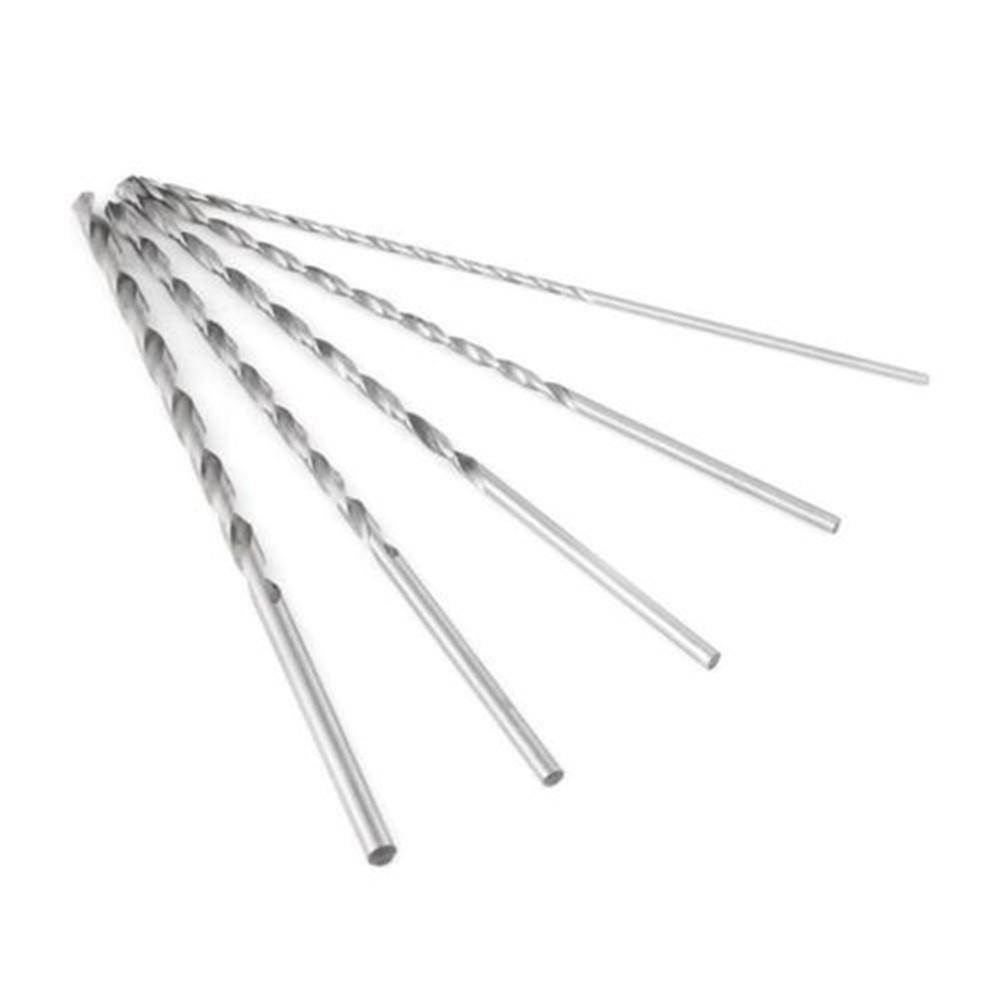 5Pcs Extra Long HSS High Speed Steel Drill Bit Set 2/3/4/5/6mm Bits