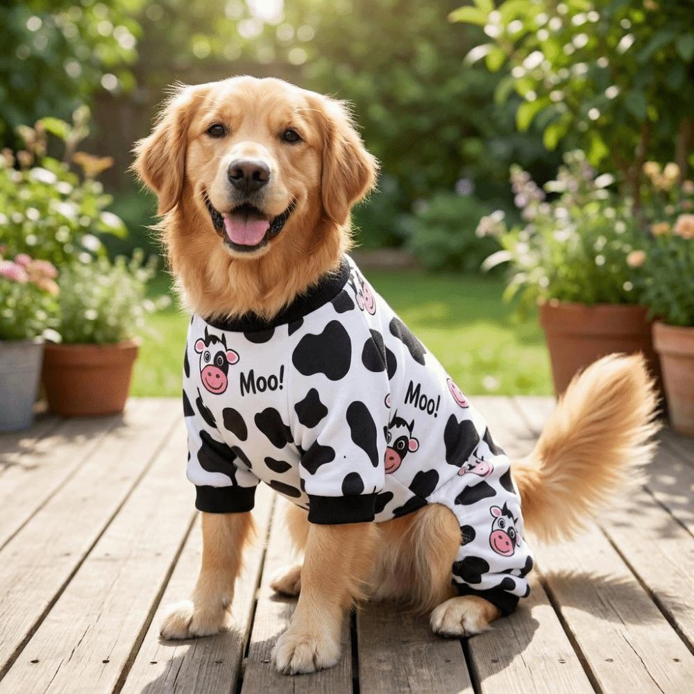 Ademende Vierpoot Hond Pyjama Zacht Comfortabel Hond Kalmerende Kleding Dagelijkse Slijtage