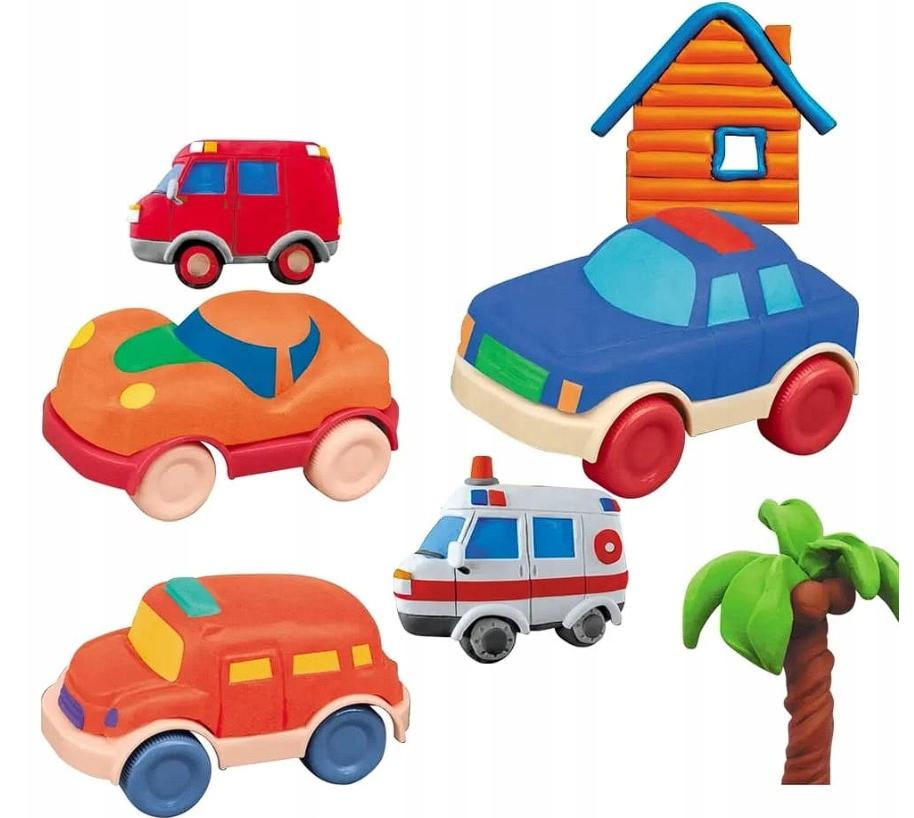 Plasticine Magic Dough Cars Set Creative Fun