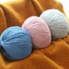 Cashmere Yarn Plush Mohair Knitting Thread Soft Baby Cotton Yarn For Cardigan Scarf Shawl Sweater Crochet DIY Handmade Yarn