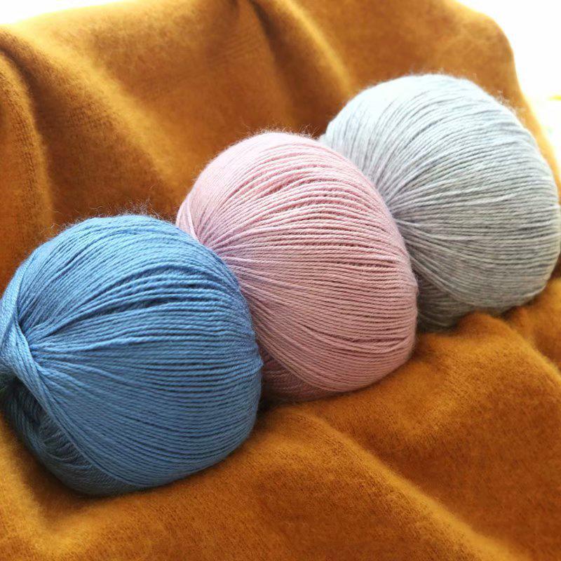 Cashmere Yarn Plush Mohair Knitting Thread Soft Baby Cotton Yarn For Cardigan Scarf Shawl Sweater Crochet DIY Handmade Yarn