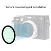 Aufsteckbarer UV-Filter für X100V X100VI GRIII GRIIIX Kamera Ultravioletter Filter Ultra Dünn Mehrschichtig Co