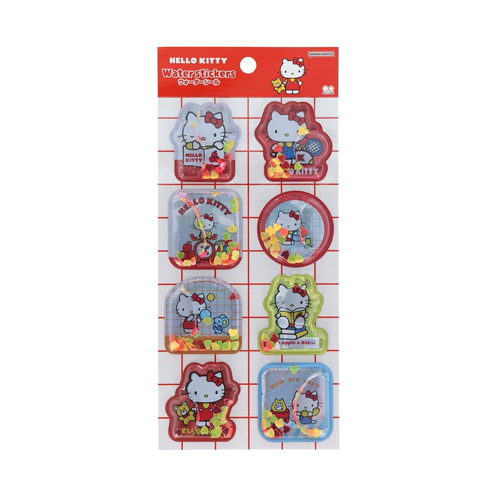 

Stationery Hello Kitty Sanrio Characters Puffy Hello Kitty S8814902 Sun-Star Stickers, Water-in