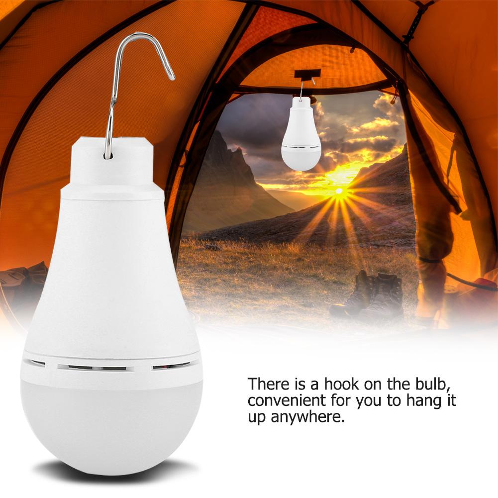 5V USB LED Bulb Light Emergency Lamp for Outdoor Camping Hiking Home Reading(10W)