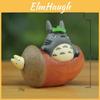 Cartoon Mein Nachbar Totoro Und Walnusskern Kohle Bällchen Harz Handwerksset Für Heimdekoration Und Geschenk