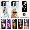 COOLE Miley Cyrus Handyhülle Für iPhone17,16,15,14,13,12,11 Plus,Pro Max Magnetisch Für Magsafe Kabelloses Laden