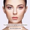 Color Makeup Double Head Concealer Stick Three-dimensional Trim Brightening Face Highlight Concealer Pen Color Trim Stick