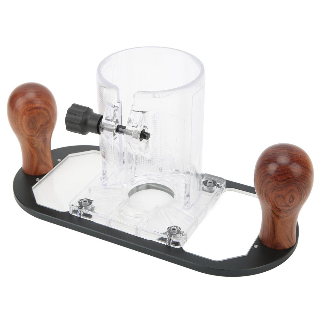 Handheld Router Plunge Base Carving Milling Router Trimmer Plunge Base for 65mm Trimming Machine
