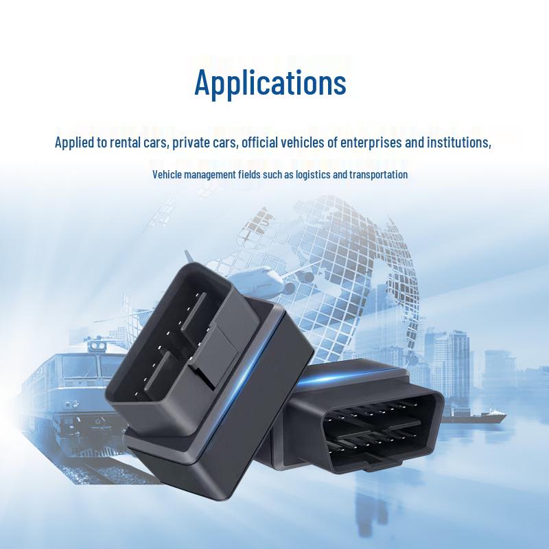 Smart 2G/4G OBD Vehicle GPS Tracker with Real-time Anti-theft Alarm
