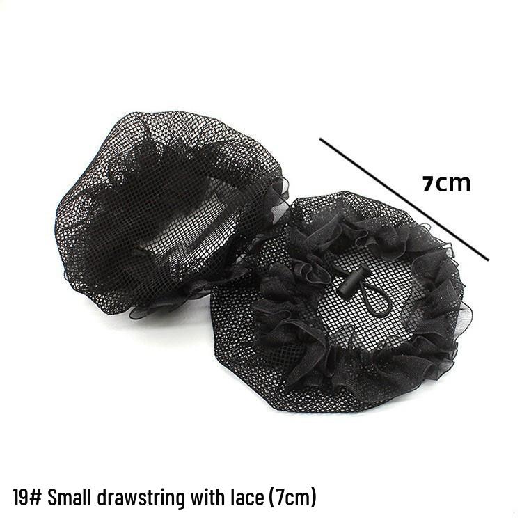 Dětská baletní síťka na vlasy - Taneční drdol a neviditelná krajková síťka pro dospělé