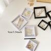 3D Floating Picture Frame Shadow Jewelry Box Display Stand Ring Pendant Holder Protect Jewelry Stone Presentation Case
