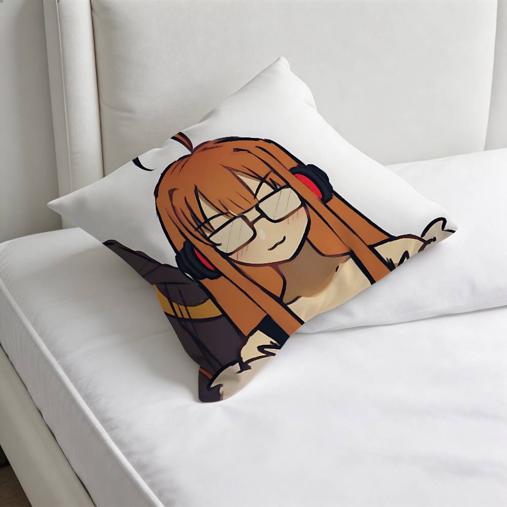 Mystic Messenger Luciel Square Pillow Case Soft Decorative Throw Pillow Cover for Home Sofa Bed