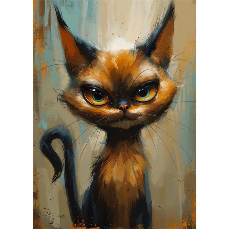 Funny Animals Dog Cat Polar Bear Laugh Canvas Prints Posters Wall Art Canvas Paintings Cute Animals Home Bathroom Decor Mural