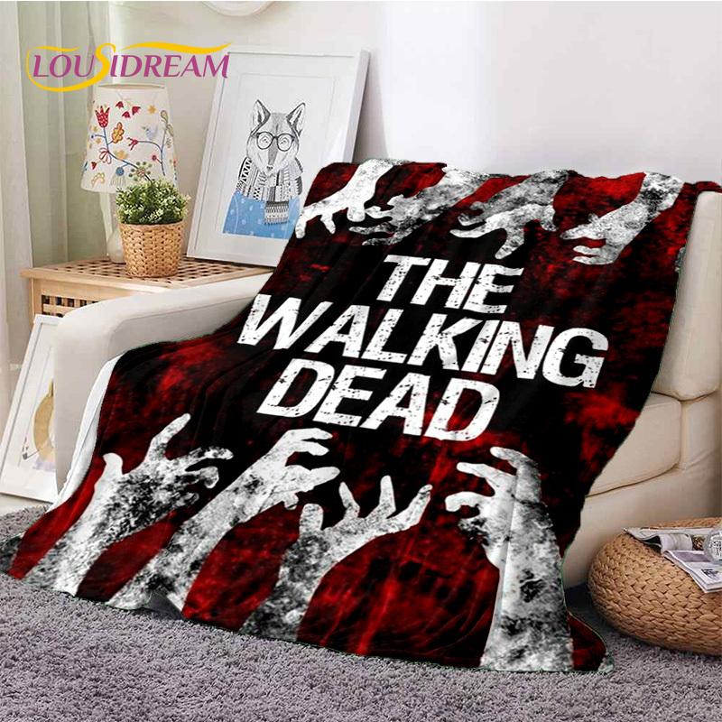 The Walking Dead Lincoln TWD Coperte Morbide, Coperta Plaid Calda Coperta Confortevole per Picnic Letti Divano Camera da Letto Casa Regalo