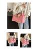 2024 Multi-Layer Color Block Canvas Crossbody Tote Bag for Mommies