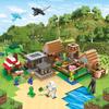 Minecraft-Themed Cave Village Construction Set for Kids - Educational Puzzle with Building Blocks