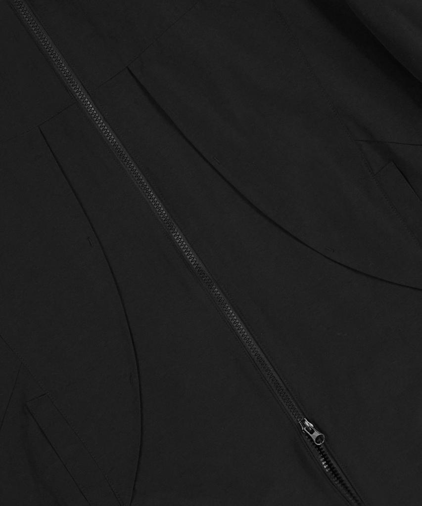 Draw Fit Division Hooded Windbreaker [Black]