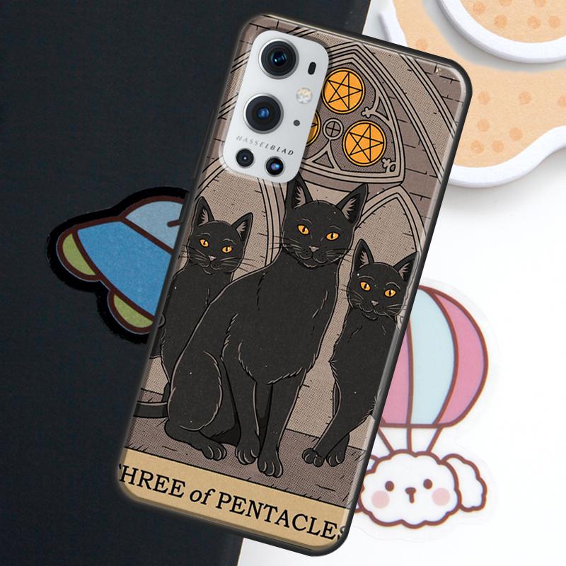 Cats Tarot Witchcraft For Realme GT6 GT7 Pro 14 10 11 12 13 15 Pro Plus C55 C71 C75 C65 C63 C61 C53 C67 C35 Case
