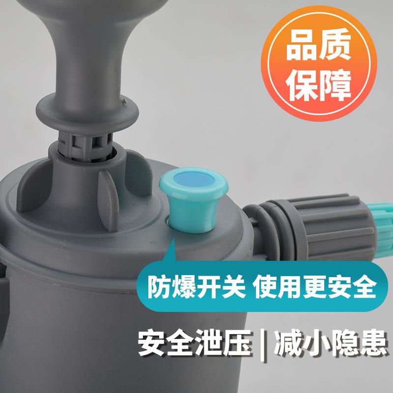 Pressure Spray Bottle for Watering Plants Garden Car Wash 1L Handheld Sprayer with Adjustable Nozzle