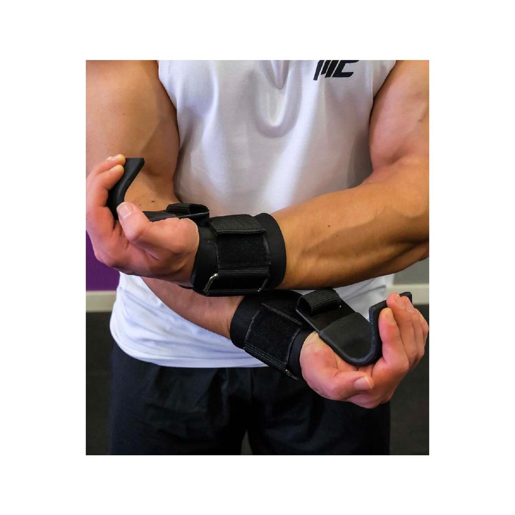 Lifting Hooks Weight Lifting Hook Black 2 Pack