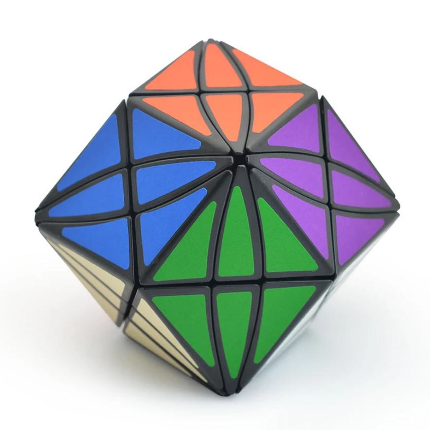 Activating Toys Eagle Eye Cube Carbon Fiber Magic Cube Colorful Sticker Speed Magico Cubo Brain Teaser Educational Toys For Children Magic Cubes