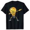 Dabbing Lightbulb Funny Idea T-shirt