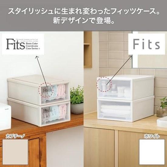Tenma Storage Box Fits Case Small Item Width 25.7Depth 36.9Height 14.6cm Resistant Sagging Holder Costume Color White Clear Model 36-25