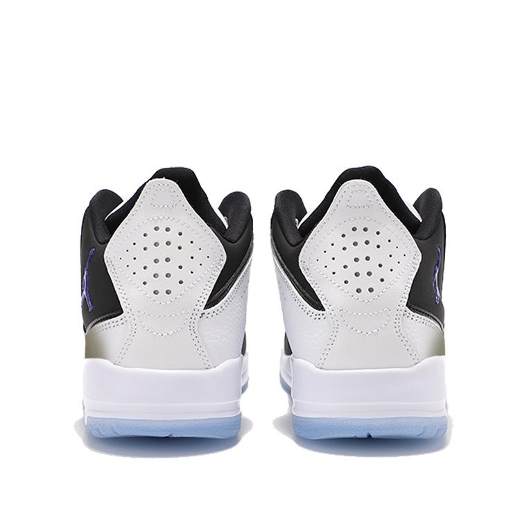 Jordan Courtside 23 Scenic Landscape Slip Resistant Mid top Vintage Basketball Shoes Unisex White AR1000-104(Team366-)