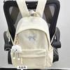 Schoolbag schoolbag junior high school girls bow high value girl heart backpack 1011 summer college student backpack