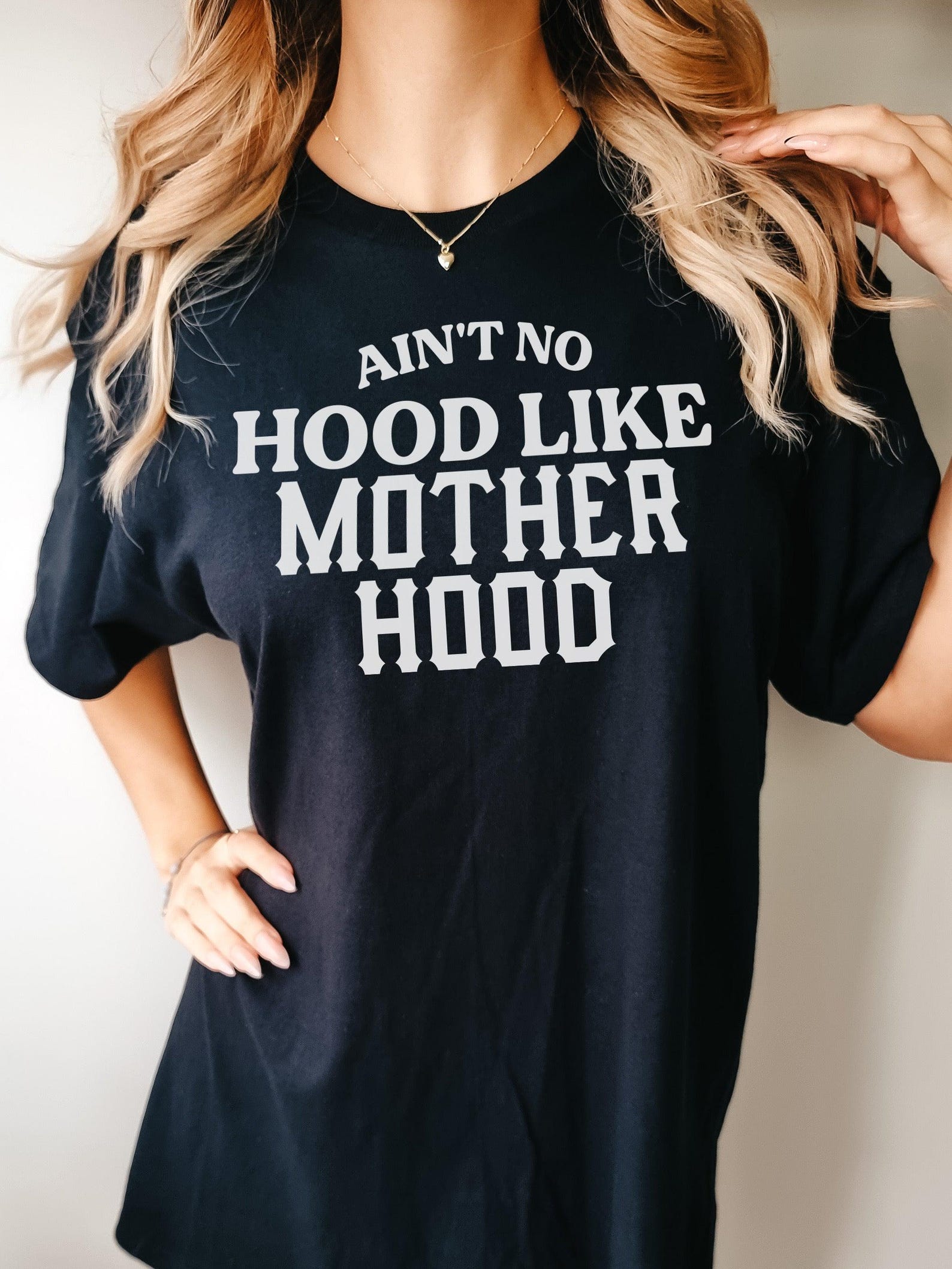 Ain t No Hood Like Mother Hood | Women s T-Shirt | Ruby s Rubbish® 2XL