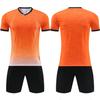Cross-border Spot 2026 High-end Football Training Clothes, Children's Short-sleeved Summer Competition Clothes, Double-sided Pocket Football Clothes.