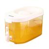 4L Iced Beverage Container with Faucet Refrigerator Juice Milk Beer Containers Large-capacity Leakproof Drinkware for Home Party