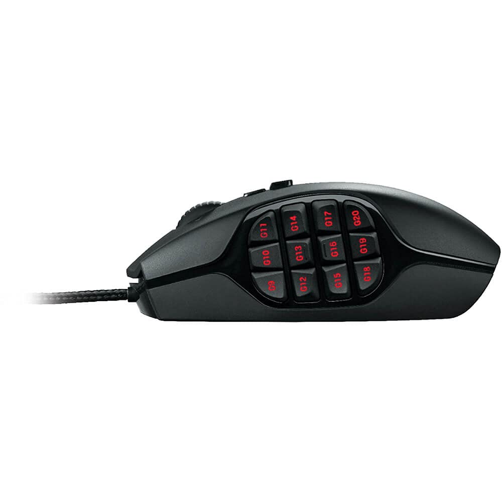 Logitech LOGICOOL MMO Gaming Mouse G600 Black (Imported)