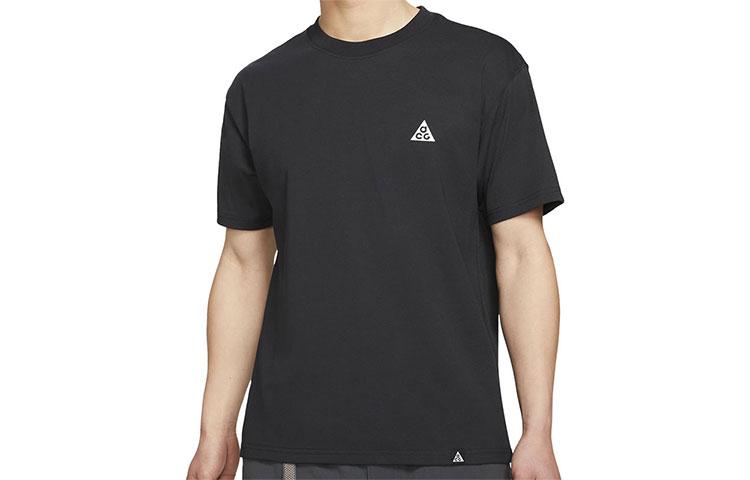 

Nike T Shirts Men s Black Crew Neck Moderate DC5357-010 M