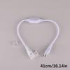 Eu Plug For 220V Cob Led Strip Power Supply Plug Fast Connector With Button Switch Cable For Ip67 10Mm Cob Strip