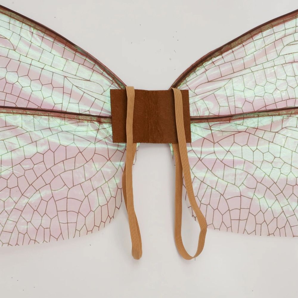 Criança Libélula Borboleta Asa Mulheres Menina Fadas Traje Acessório Nova Fada Anjo Asa
