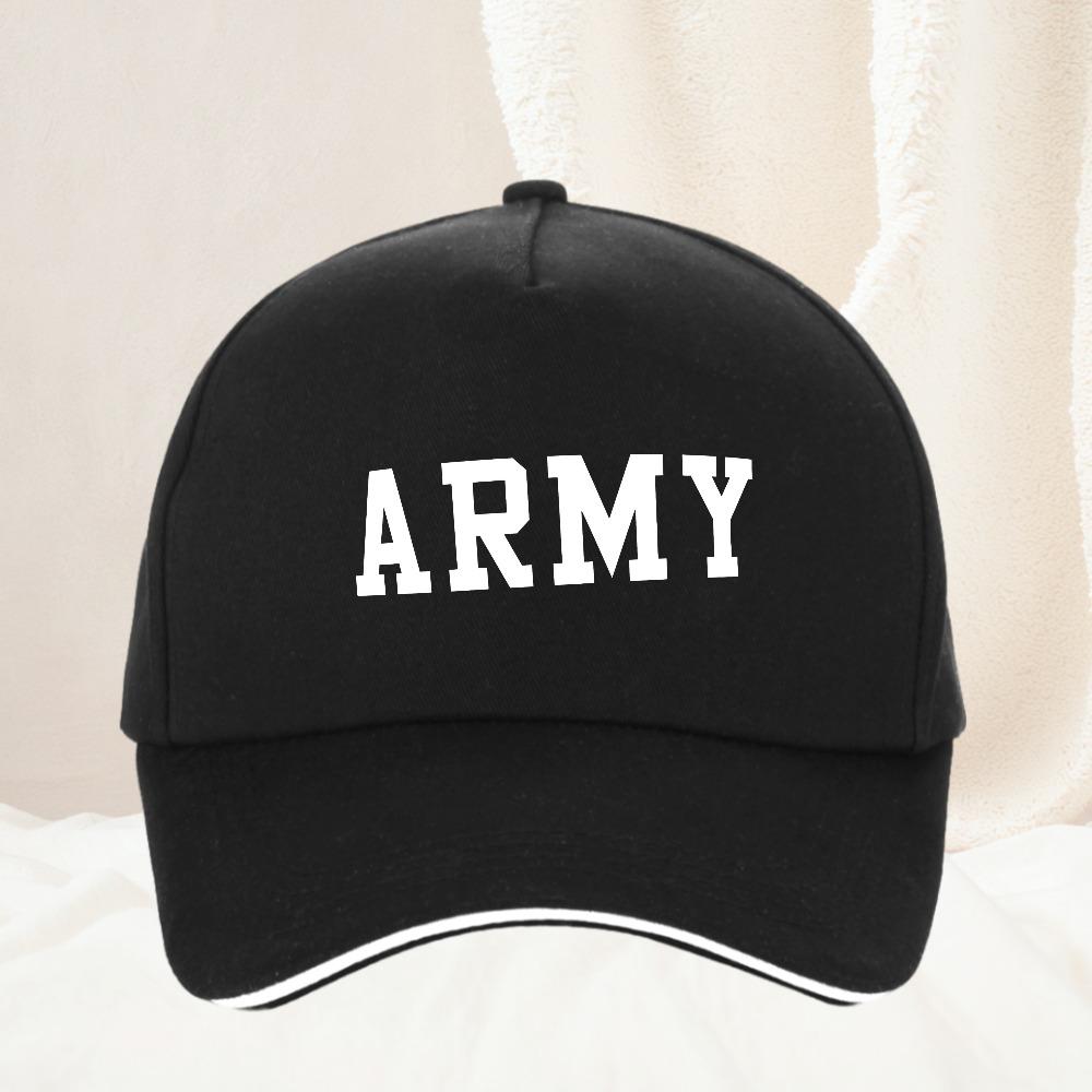 Army Hat Unisex Women Baseball Cap Camo Military Cadet Combat Adjustable Fishing Cap