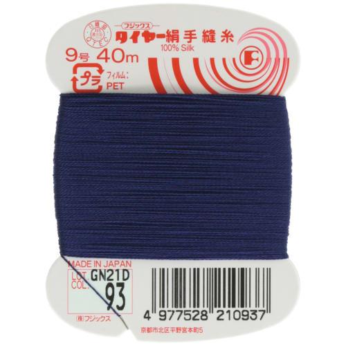 

Fujix Tire [Шелковая нить, сшитая вручную] Нет. 9 40м цв.93