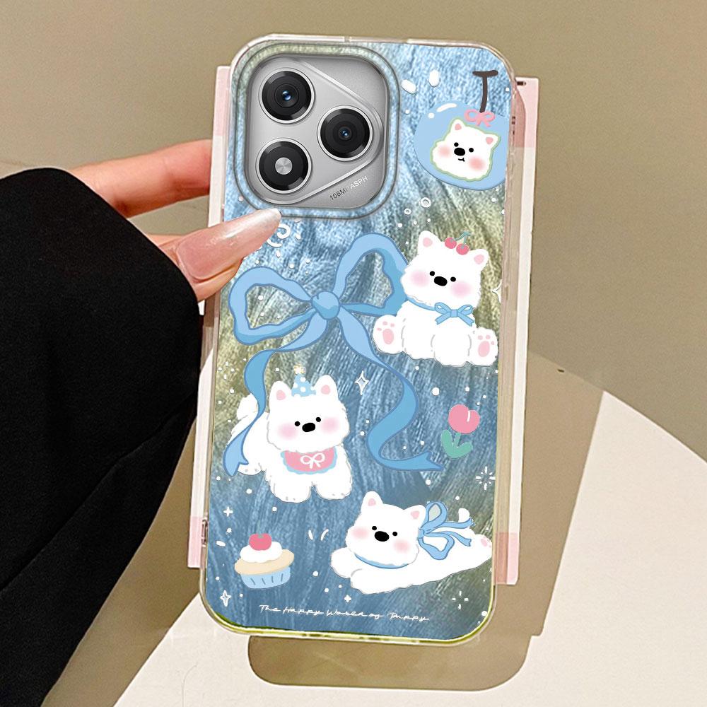Cartoon Fun Green Panda Animals Phone Case for Honor 400 200 Pro Magic7 6 5 Lite X9a X9c X8b X8a X8c Silicone Back Shell Cover