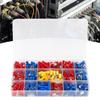 520PCS Red Blue Yellow Cold Pressed Terminal Insulated Durable Quick-Connecting Connector Electrical Connectors