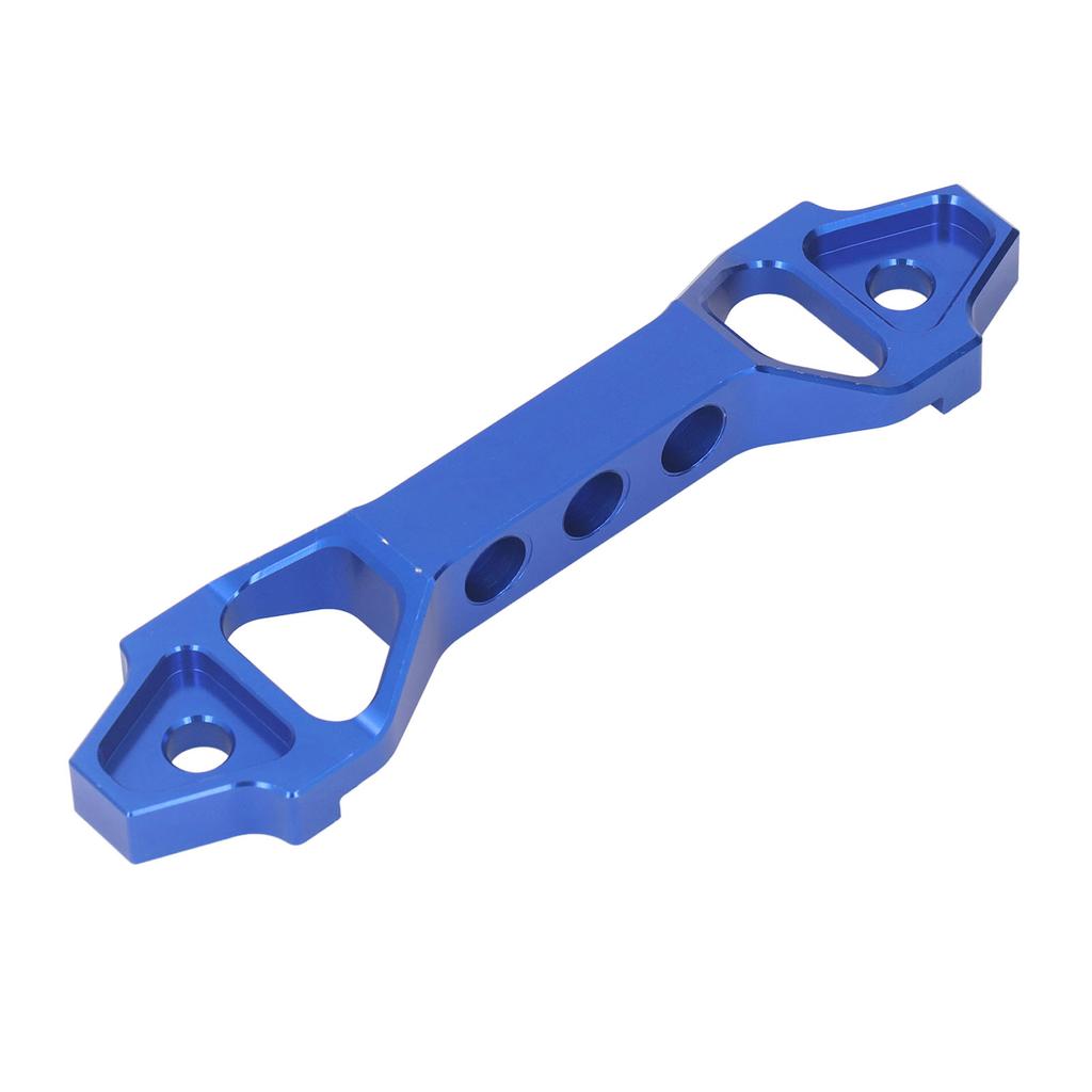 Battery Hold Down Bracket Heavy Duty Aluminum Alloy Car Battery Holder with Stainless Steel J Bolt Blue