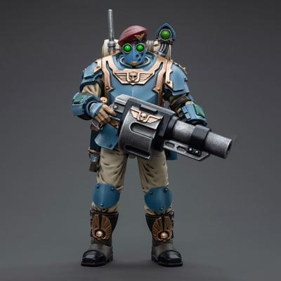 Pipigirl JoyToy 40K Authentische lizenzierte bewegliche Astra Militarum Tempestus Scions Command Squad 55. Kappic Eagles 4 Zoll Actionfigur Anime Modell 1/18