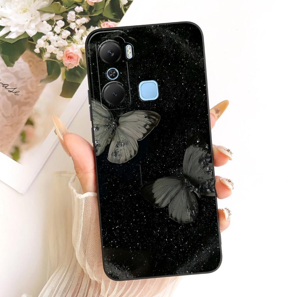 For Infinix X668C Phone Case For Infinix Hot 12 Pro Cover Silicone Cute Cat Fashion Funny Painted Casing For Inifnix Hot 12 Pro